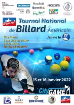 TOURNOI NATIONAL 3 – BILLARD AMERICAIN
