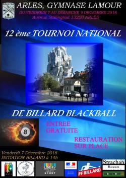 BLACKBALL- 3e TOURNOI NATIONAL À ARLES