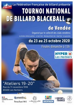 1er TOURNOI NATIONAL BLACKBALL DE LA SAISON 2020/2021