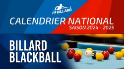 Blackball - Calendrier provisoire saison 2024-2025
