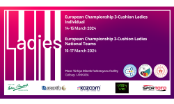 Carambole - 3 bandes - Championnats d'Europe dames