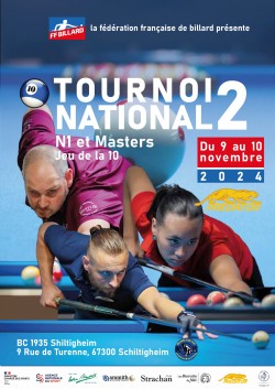 Américain - 2e tournoi national au jeu de la 10