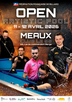 2e Open d'Artistic Pool - Inscriptions ouvertes ! 2e Open d'Artistic Pool - Inscriptions ouvertes !