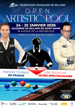 1er Open d'Artistic Pool en France