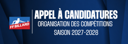 ÉVÉNEMENTS NATIONAUX BLACKBALL - APPEL À CANDIDATURE