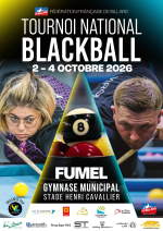 Billard Anglais - Blackball - 1er tournoi national