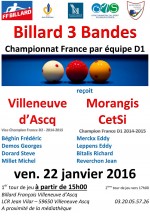Championnat de France 3-bandes division 1