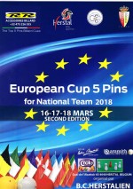5-QUILLES : Coupe d'Europe par équipes nationales
