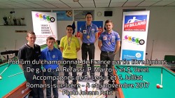 CARAMBOLE - championnat de France partie libre Juniors