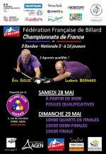 Carambole - Finale de France de 3 Bandes Nationale 3 à Agen