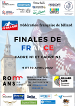 Carambole-championnat de france Cadre N1 & N3