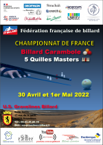 Carambole - Championnat de France 5 Quilles Masters
