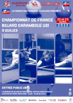 Carambole - Championnat de France U21 5 quilles