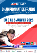 Carambole - 3 bandes - Championnat de France U25