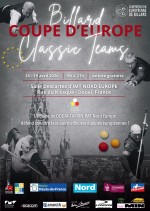 Carambole - Jeux de séries - Coupe d'Europe Classic Teams