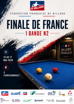 Carambole - 1 bande - Championnat de France Nationale 2