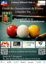 Carambole - 3 bandes - Championnat de France Nationale 2