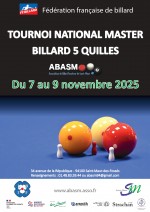 Carambole - 5 quilles - 2e tournoi national Master