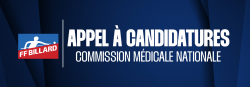 Appel à candidatures pour intégrer la Commission médicale nationale