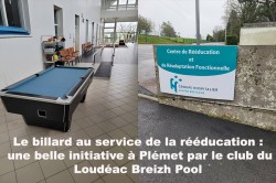 Le billard au service de la r&eacute;&eacute;ducation : une initiative exemplaire en Bretagne