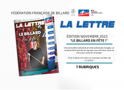 La Lettre de la Fédération - Novembre 2023