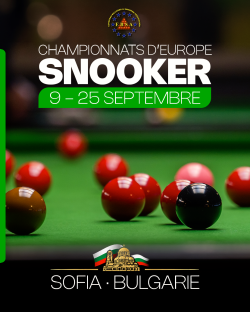 Snooker - Championnats d'Europe 2026