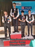 Championnat de France Cadets snooker (- de 18 ans)